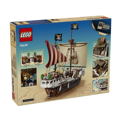 Lego One Piece: Pirate Ship Going Merry (75639), 1376 bricks, ages 10+