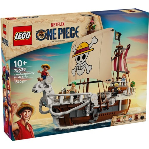Lego One Piece: Pirate Ship Going Merry (75639), 1376 bricks, ages 10+
