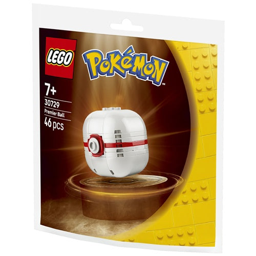 Lego Pokémon Premier Ball (polybag), 46 pieces, ages 7 and up (30729)