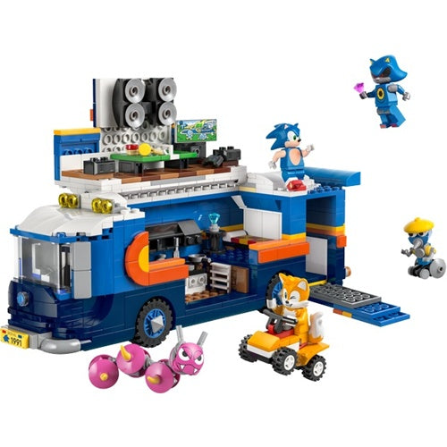 Kocke Lego Sonic: Poveljniški tovornjak ekipe Sonic (77006), 747 kock, od 8. let