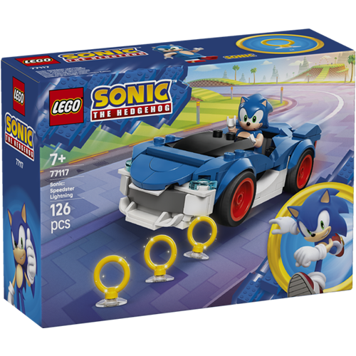 Kocke Lego Sonic the Hedgehog: Speedster Lightning, 126 kos, od 7. let 77117
