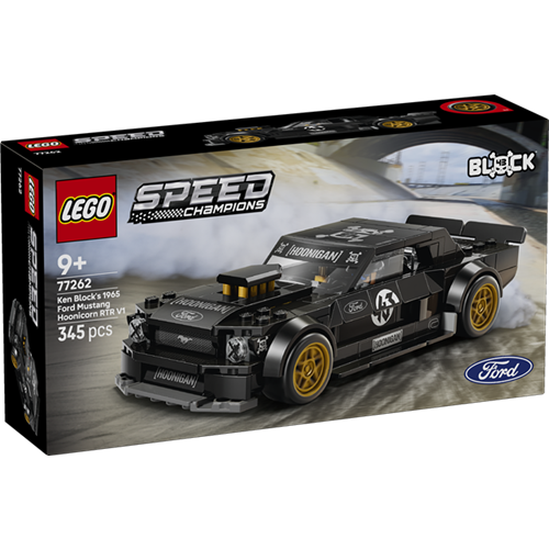 Lego Speed Champions: Ken Blocks 1965 Ford Mustang V1, 345 pcs, from 9 years (77262)
