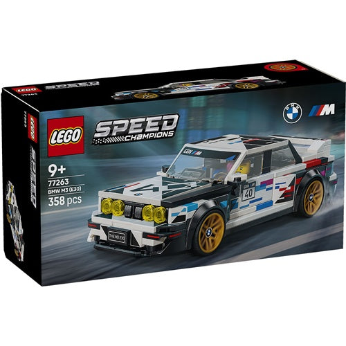 Bricks Lego Speed Champions BMW M3 (E30), 358 pcs, from 9 years (77263)