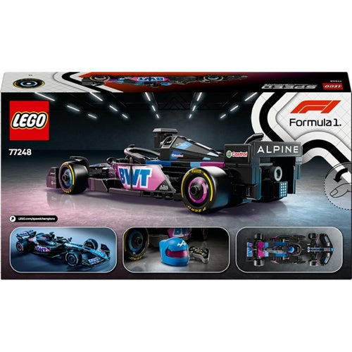 Kocke Lego Speed Champions:Dirkalni avtomobil BWT Alpine F1® Team A524 (77248)