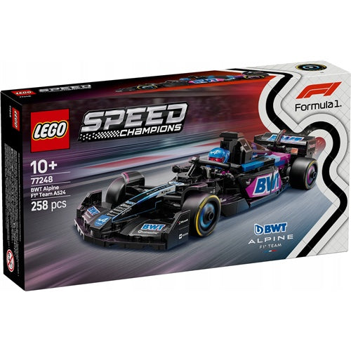 Kocke Lego Speed Champions:Dirkalni avtomobil BWT Alpine F1® Team A524 (77248)