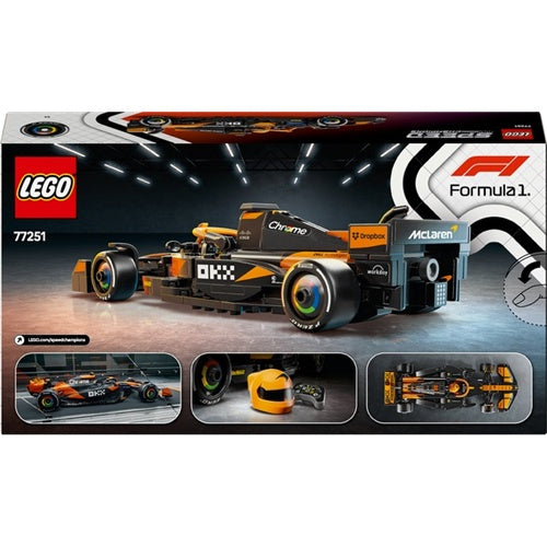 Kocke Lego Speed Champions: Dirkalni avtomobil McLaren F1® Team MCL38 (77251)