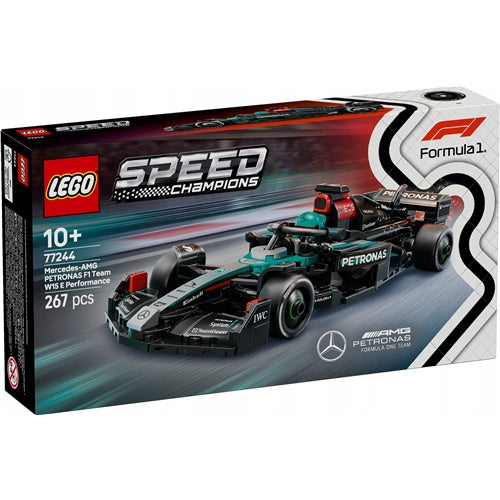 Kocke Lego Speed Champions: Dirkalni avtomobil Mercedes-AMG F1® W15 (77244)