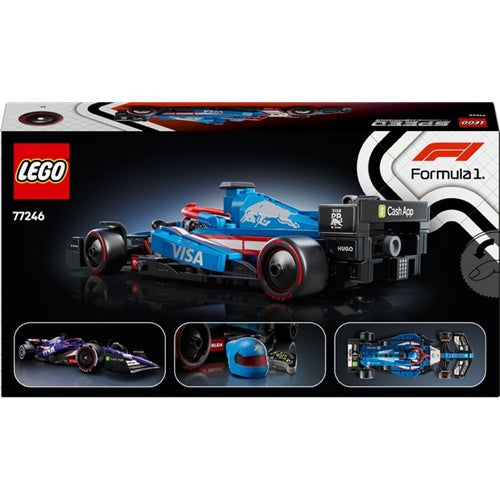 Kocke Lego Speed Champions: Dirkalni avtomobil Visa Cash App RB VCARB 01 F1® (77246)