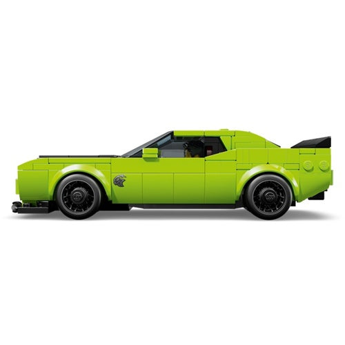 Kocke Lego Speed Champions: Športni avtomobil Dodge Challenger SRT Hellcat (77237), 390 kock, od 9. let