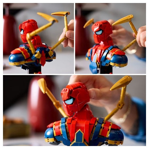 Kocke Lego Super Heroes: Doprsni Iron Spider-Man (76326), 379 kock, od 18. let 5100123523