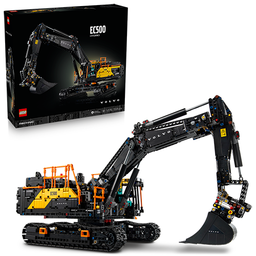 Kocke Lego Technic: Bager Volvo EC500 Hybrid (42215), 2359 kock, od 18. let