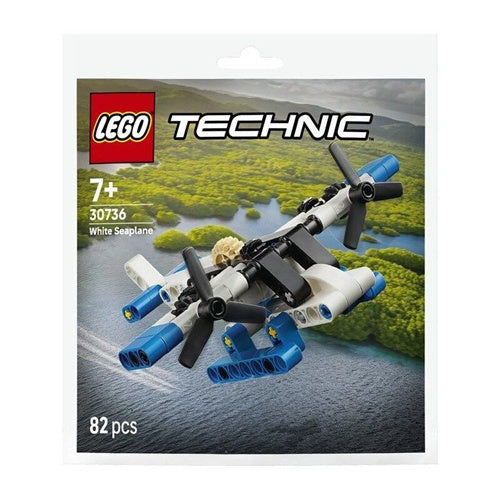 Kocke Lego Technic Beli hidroplan, 82 kos, od 7. let (30736)