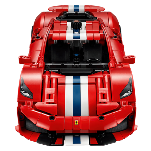 Lego Technic Ferrari 488 PISTA car, 882 pieces, ages 9 and up (42235)