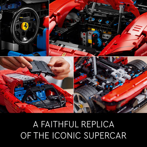 Lego® Technic™ Bricks: Ferrari Daytona SP3 (42143)