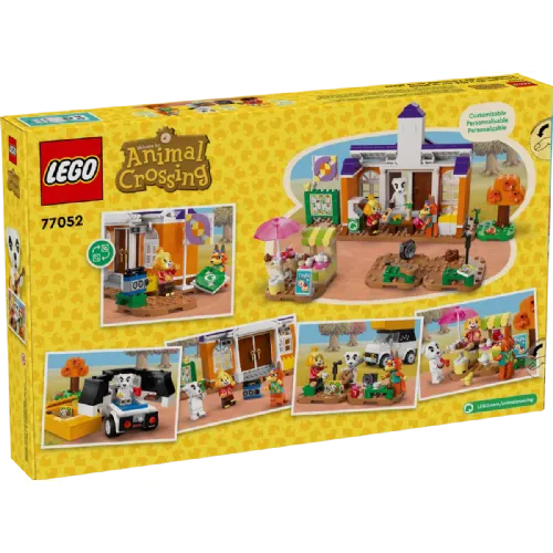 Kocke Lego® Animal Crossing™: K.K.-jev koncert na Plazi (77052)