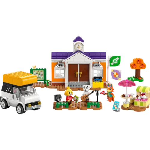 Kocke Lego® Animal Crossing™: K.K.-jev koncert na Plazi (77052)