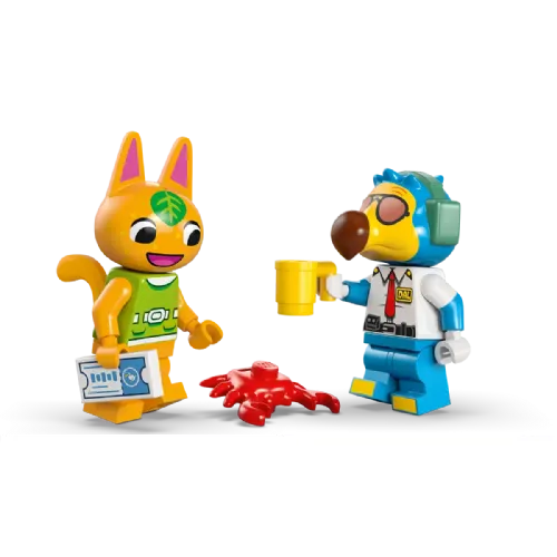 Kocke Lego® Animal Crossing™: Leti z letalsko družbo Dodo Airlines (77051)