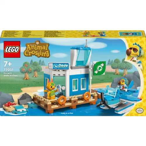 Kocke Lego® Animal Crossing™: Leti z letalsko družbo Dodo Airlines (77051)