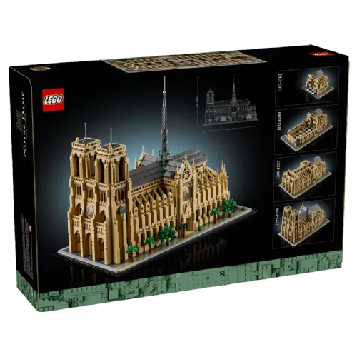 Kocke Lego Architecture: Notre-Dame v Parizu (21061)