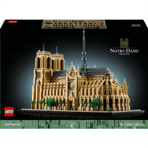 Kocke Lego Architecture: Notre-Dame v Parizu (21061)