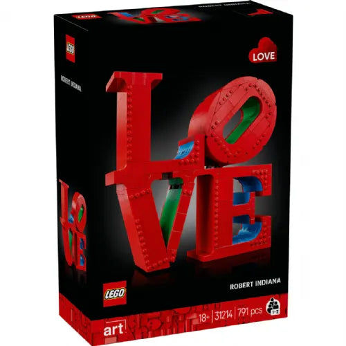 Kocke Lego Art: Love (31214), 791 kock, od 18. let