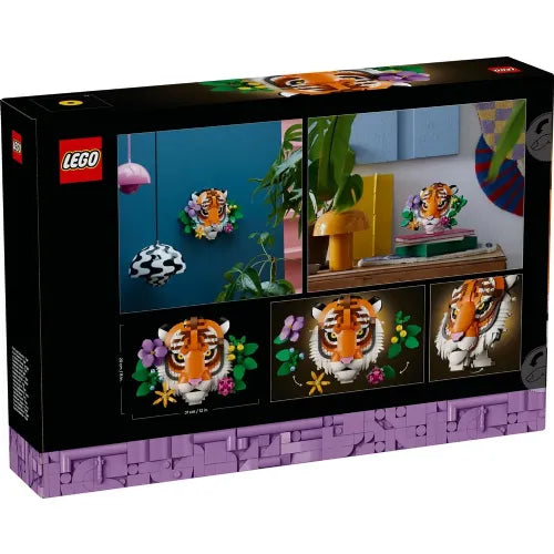 Kocke Lego Art: Zbirka umetniške favne - Tiger (31217)