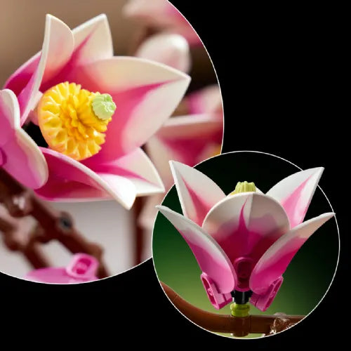 Bricks Lego Botanicals Magnolia Branches, 435 pcs, from 18 years (11510)