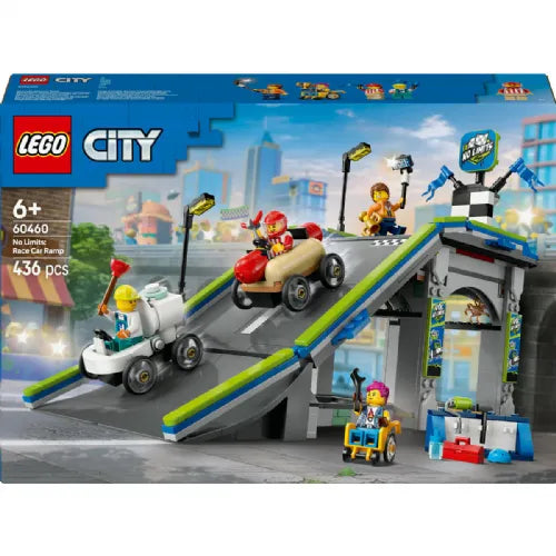 Kocke Lego City: Brez meja: Klančina za dirkanje z avtomobilčki (60460)