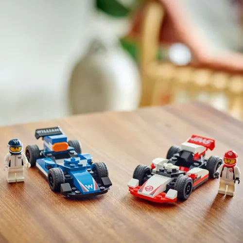 Kocke Lego City: Dirkalnika Williams Racing F1® in Haas F1® (60464)