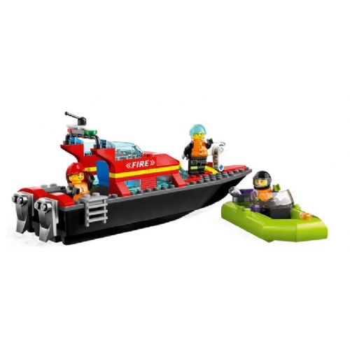 Kocke Lego® City: Gasilski reševalni čoln (60373)