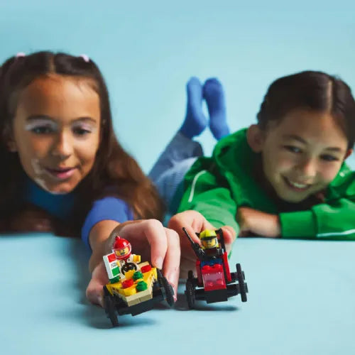 Kocke Lego City: Paket dirkalnih vozil picopek proti gasilcu (60458)