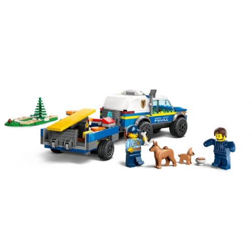 Kocke Lego® City: Pasje usposabljanje pri mobilni policiji (60369)