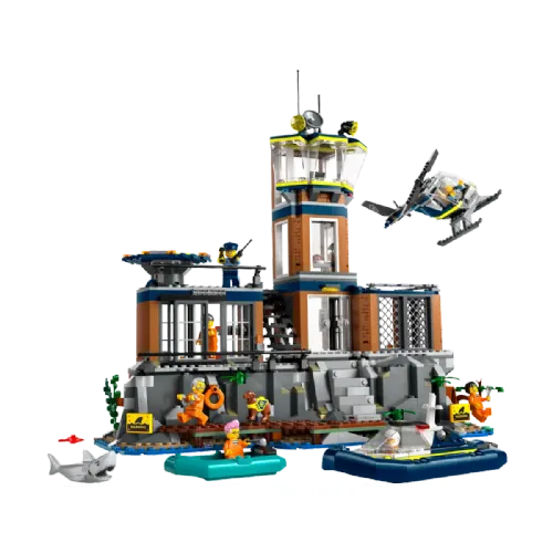 Kocke Lego® City: Policijski Otoški zapor (60419)