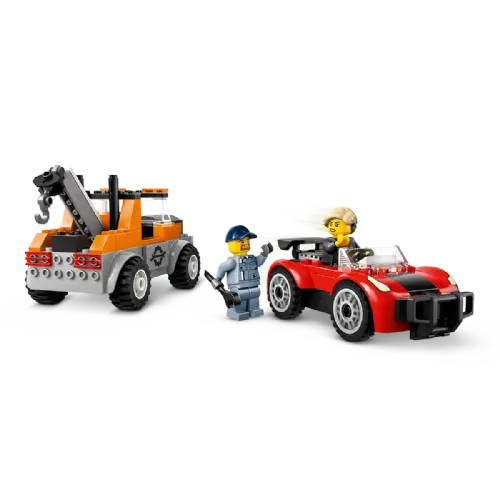 Kocke Lego City: Popravilo vlačilcev in športnih avtomobilov (60435)