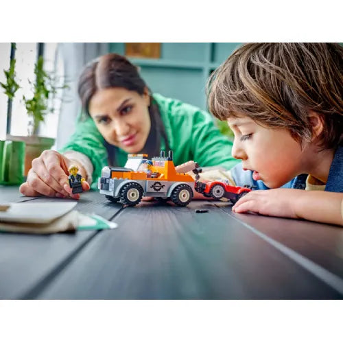 Kocke Lego City: Popravilo vlačilcev in športnih avtomobilov (60435)