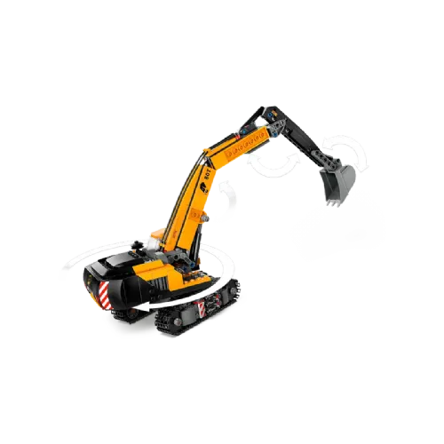 Kocke Lego City: Rumeni gradbeni bager (60420)