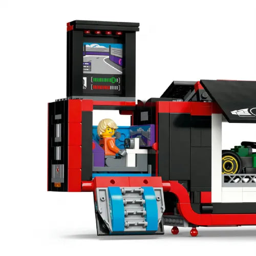 Kocke Lego City: Tovornjak F1® z dirkalnikoma F1® RB20 in AMR24 (60445)