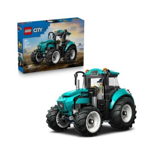 Kocke Lego City Tractor, 204 kos, od 6. let 60498