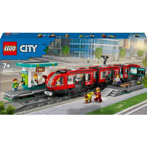Kocke Lego® City: Tramvaj s postajo (60423)