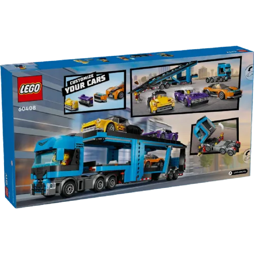 Kocke Lego City: Transportno vozilo za avtomobile z avtomobili (60408)
