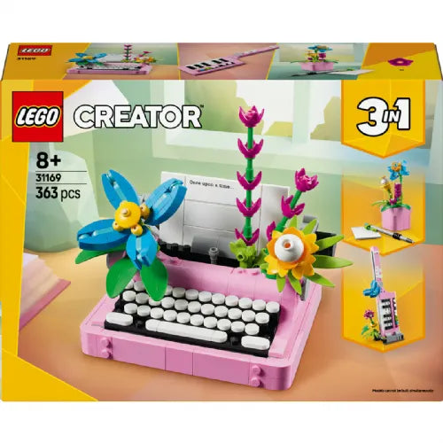 Kocke Lego Creator: Pisalni stroj s cvetlicami (31169)