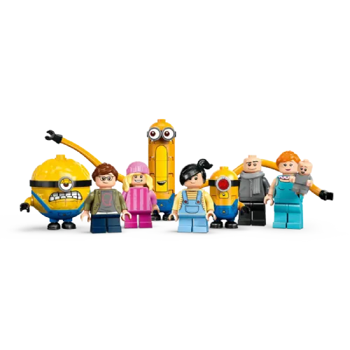 Kocke Lego Despicable Me: Družinski dvorec Minionov in Gruja (75583)