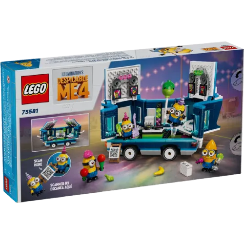 Kocke Lego Despicable Me: Minionski koncertni avtobus (75581)