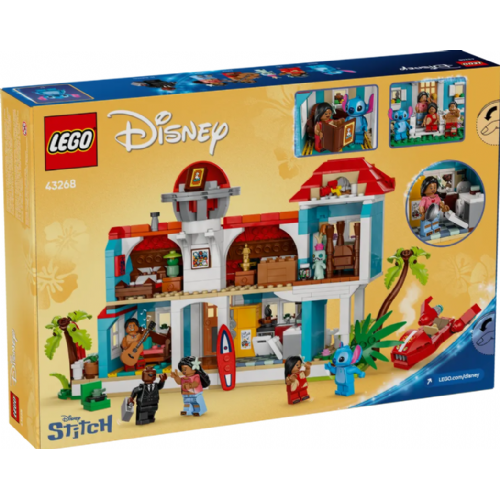 Kocke Lego Disney: Hišica na plaži Lili in Žverca (43268) 5100076401