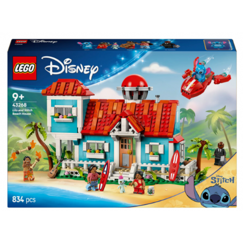 Kocke Lego Disney: Hišica na plaži Lili in Žverca (43268) 5100076401