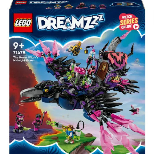 Kocke Lego® DREAMZzz™: Nikoli-čarovničin Polnočni krokar (71478)