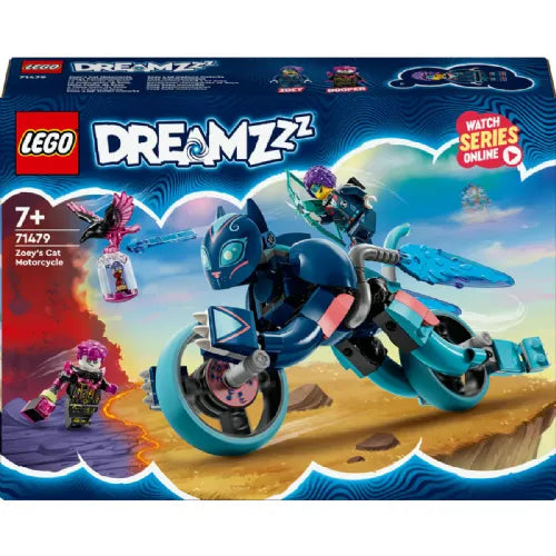 Kocke Lego® DREAMZzz™: Zoeyjin mačji motor (71479)