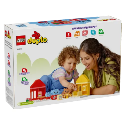 Kocke Lego Duplo: Dnevne rutine: Hranjenje in čas za posteljo (10414)