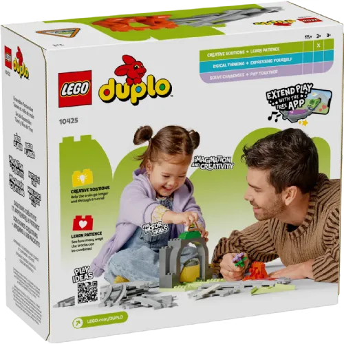 Kocke Lego: Duplo – Razširitveni komplet železniški predor in tiri (10425)