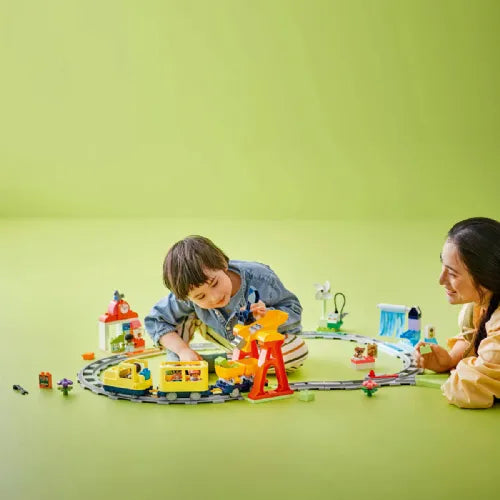 Kocke Lego Duplo: Velik interaktiven skupni vlak (10428)